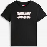 Tommy Jeans Majice s kratkimi rokavi TJW REG ESSENTIAL LOGO 2 Črna Cene