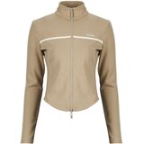 Guess Športne jope in jakne JASMINE FULL ZIP SWEATSHIRT Bež Cene
