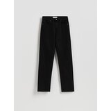 Reserved Straight leg traperice - crno | shoptok.hr