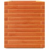  Vrtna sadilica voštano smeđe boje 70x40x49,5 cm od borovine | shoptok.hr