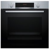 Bosch pećnica Serie 4| INOX, A, EcoClean, 71L,Teleskopska vodilica, 7 programa,old:HBA513BS1 | Eponuda.ba