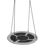 INLEA Závesný Hojdací Kruh 110 cm - siva