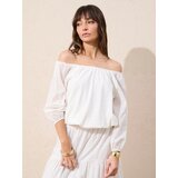 Sinsay Pamučna bluza otvorenih ramena | shoptok.hr