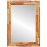  Zrcalo za kupaonicu Prirodna 50 x 70 x 3 cm Čvrsto drvo manga | shoptok.hr