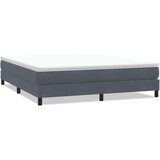  Krevet s boxspring oprugama bez madraca tamno sivi 180x220 cm baršun | shoptok.hr