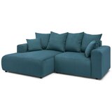 Bobochic Paris Modra žametna kotna sedežna garnitura Enjoy – | Shoptok.si