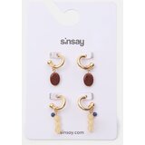 Sinsay Naušnice na šaraf s kamenčićima 2 komada | shoptok.hr