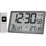 KIENZLE Jumbo NEO LCD Weather Wall Clock grey Cijene