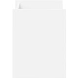  Bocni stol s policom Bijelo 35 x 35 x 45 cm Konstruirano drvo | shoptok.hr