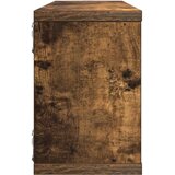  Kockaste zidne police 4 kom dimljeni hrast 60x15x23 cm drvene | Eponuda.com