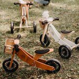 Kinderfeets drvena dječja guralica tiny tot plus 2u1 white | shoptok.hr