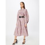 Line of Oslo Dolga srajca 'Laura' svetlo rjava / majnica / črna / bela | Shoptok.si