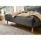 Meise Möbel Antracitno sivi tapecirani bračni krevet bez podnice 180x200 cm Mattis – | shoptok.hr