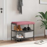 Jastučić za klupu Baršun Ružičasta Dubina 35 cm | shoptok.hr