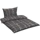 Esposa posteljnina crest 140/220 cm renforcé antracit | Shoptok.si