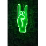 Wallity Dekorativna plastična LED rasveta Rock N Roll Sign Green Cene