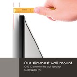 Vogels TVM 5505 crna nosilec za TV Vesa 32-77", ploska, Max 400x400, najvec 75 kg | Shoptok.si