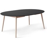 Hammel Furniture Okrogla raztegljiva jedilna miza z dodatno ploščo in s črno mizno ploščo ø 135 cm Meza – | Shoptok.si
