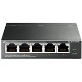 TL-SG105PE 5x1000Mbps (4xPOE+) metalni, stolni, Easy Smart switch