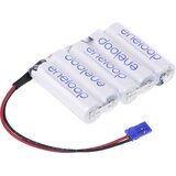 Panasonic Akumulatorski paket eneloop Reihe F1x5 Graupner 6 V 1900 mAh\, 5 Mignon (AA)\, kabel\, vtič, (20829070) | Shoptok.si