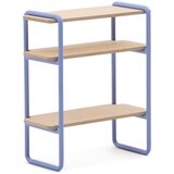 Kave Home Svetlo moder/v naravni barvi stenski otroški regal v jesenovem dekorju 60x70x28 cm Tinn – | Shoptok.si
