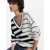 Desigual Pulover crna / bijela | shoptok.hr