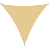 vidaXL Senčno jadro peščeno 4,5x4,5x4,5 m 100 % poliester oxford | Shoptok.si