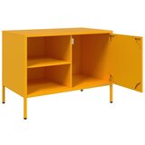  ormarići 2 kom žuta boja senfa 68 x 39 x 50,5 cm čelični | shoptok.hr
