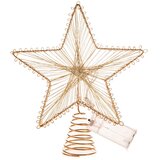 Dakls Svjetlosni ukras na baterije u zlatnoj boji Startop – Cijene