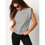 Trendyol Ženska majica, Belo-crna | Eponuda.com