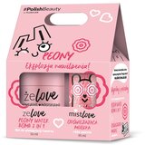 FlosLek Laboratorium ŻELOVE Peony darilni set (z mehčalno potoniko) | Shoptok.si