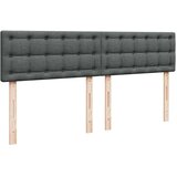 vidaXL Okvir kreveta s oprugama i madrac svjetlosivi 180x200cm tkanina | shoptok.hr