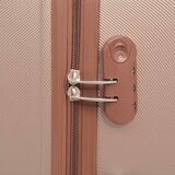  4-Dijelni Set Čvrstih Kofera Boja Šampanjca | shoptok.hr