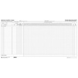 NARODNE NOVINE-UT III-8-29 DNEVNO IZVJEŠĆE O RADU ZA PRIMARNU ZDRAVSTVENU ZAŠTITU; Blok 60 listova, 57 x 29,7 cm | shoptok.hr