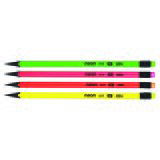Deli GRAFITNE OLOVKE TROUGAONE CRNE - NEON 1/12 sa gumicom EU54600 | ePonuda.com