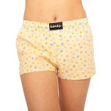 emes light yellow shorts with polka dots