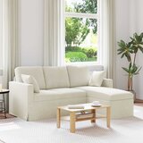 SOFA Krema 178 x 134 x 80 cm Baršun Cijene