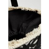 Marisse Large Black Fringed Bag | Eponuda.ba
