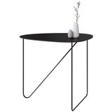 LIND DNA Črna kovinska klubska mizica 44x50 cm Curve L Bull – | Shoptok.si