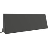  Jastuk za naslon SOEST 100% poliester Antracit 120 x 20 x 40 cm | shoptok.hr