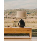 Kave Home Crno-bijela stolna lampa s tekstilnim sjenilom (visina 72 cm) Foixa – | shoptok.hr