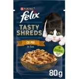Felix Tasty Shreds piletina 80 g | shoptok.hr