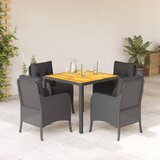  3-dijelni vrtni blagovaonski set od poliratana | shoptok.hr