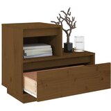  Noćni ormarići 2 kom boja meda 60x34x51 cm od borovine | shoptok.hr