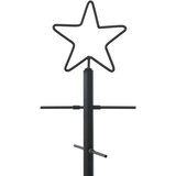 Metalna božićna jelka Crna 89 cm Čelik s praškastim premazom | shoptok.hr