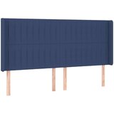  Krevet box spring s madracem LED plavi 200x200 cm od tkanine | shoptok.hr