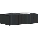 Stolna montirana na zid Crna 59 x 34 5 x 17 cm | shoptok.hr