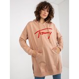 VITON Sweatshirt-VI-BL-335.25X-dark beige | Shoptok.si