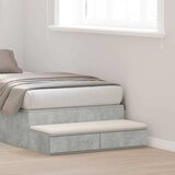  Ladice za krevet s ladicama Betonski sivi 80 x 36,5 x 16,5 cm Cijene