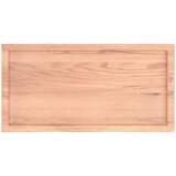  Kupaonska radna ploča svjetlosmeđa 100x50x6 cm tretirano drvo | shoptok.hr